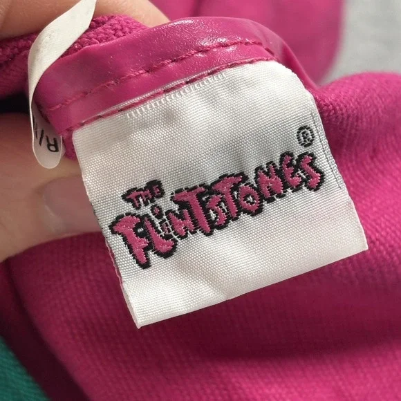 Vintage 1994 THE FLINTSTONES Hand Bag Purse Tote Medium Rare - VG - Picture 7 of 11